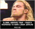 Edge's response to sore loser Jericho