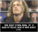 Edge attacks John Cena at One Night Stand '06
