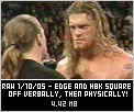 Edge confronts HBK and chaos follows!
