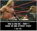 Edge vs HBK Street Fight - Part 1