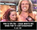 Edge defeats Big Show for the #1 contendership