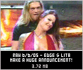 Edge & Lita Make a Huge Announcement!