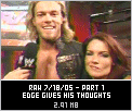 Edge gives his thoughts!