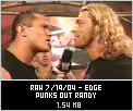 Edge punks Randy