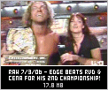 Edge wins the WWE Championship again!