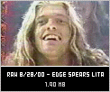 Edge spears Lita!