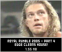 Edge cleans house as one of the last 4 in the Rumble!