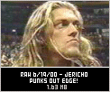 Jericho punks out Edge!